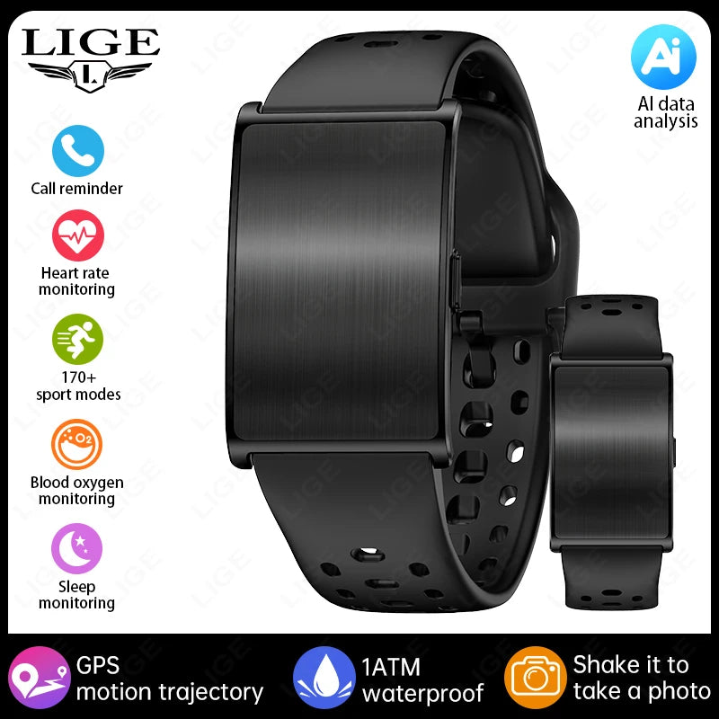 2025 New Smart Watch Fitness Sport Smart Bracelet For Men Women Heart Rate Blood Oxygen Health Monitor Waterproof Smartwatch Men