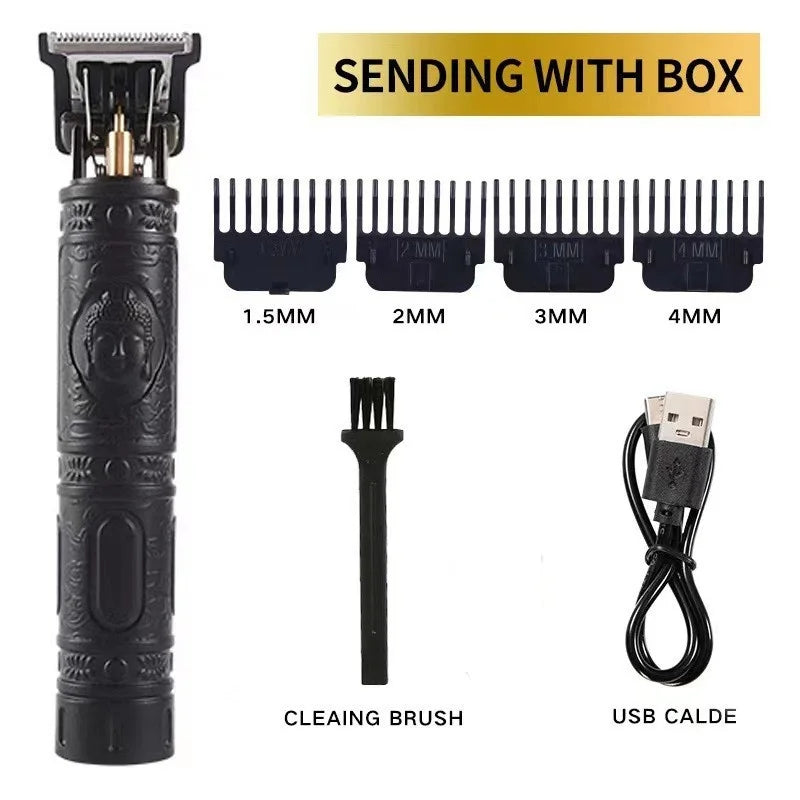 T9 USB Electric Hair Clipper For Men Hair Cutting Machine Chargeable Man Shaver Trimmer Barber Technical Beard Trimmer
