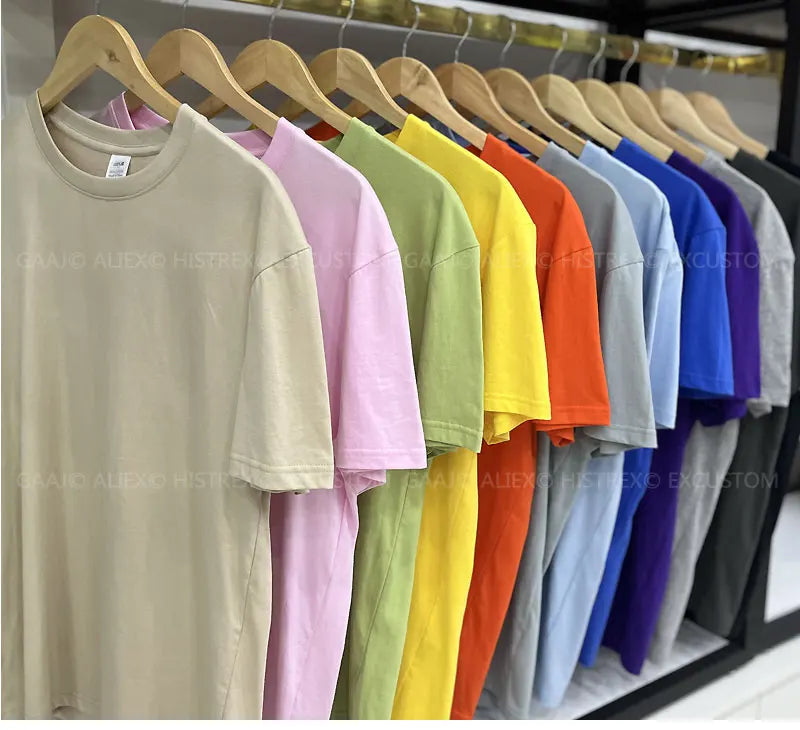 Custom Embroidery T Shirt Premium 100% Cotton T shirt Diy Your Own Design Brand Company Team Pet Animal Logo Men Women Tee Tops