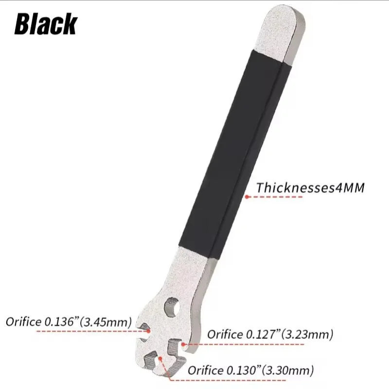 Lebycle Bicycle Stainless Steel Spoke Wrench Wheel S Tension Correction Repair Tools