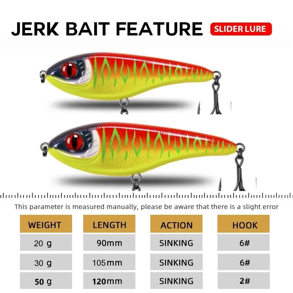 Sound Jerkbaits Rattlin Fishing Lure Sinking Wobblers Pike Artificial Lures For Fishing Tackle Lure Pesca Westin Musky jerkbait