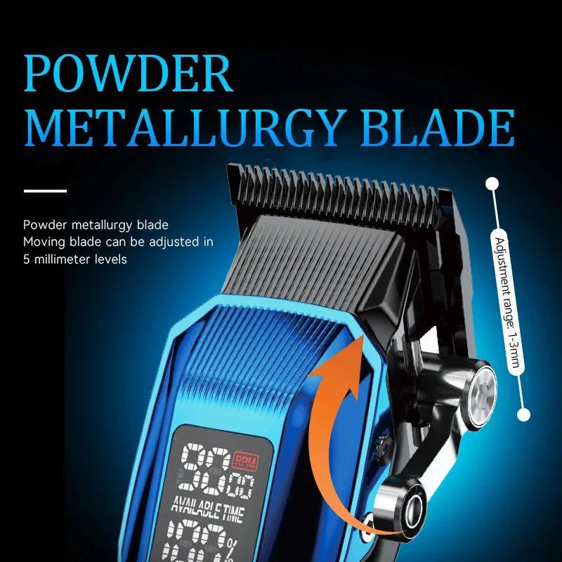 Kemei 2796 Barber Hair Clipper Professional 9000RPM Fade Haircut Machine Electric Trimmer Hair Cutter for Men Brushless Motor
