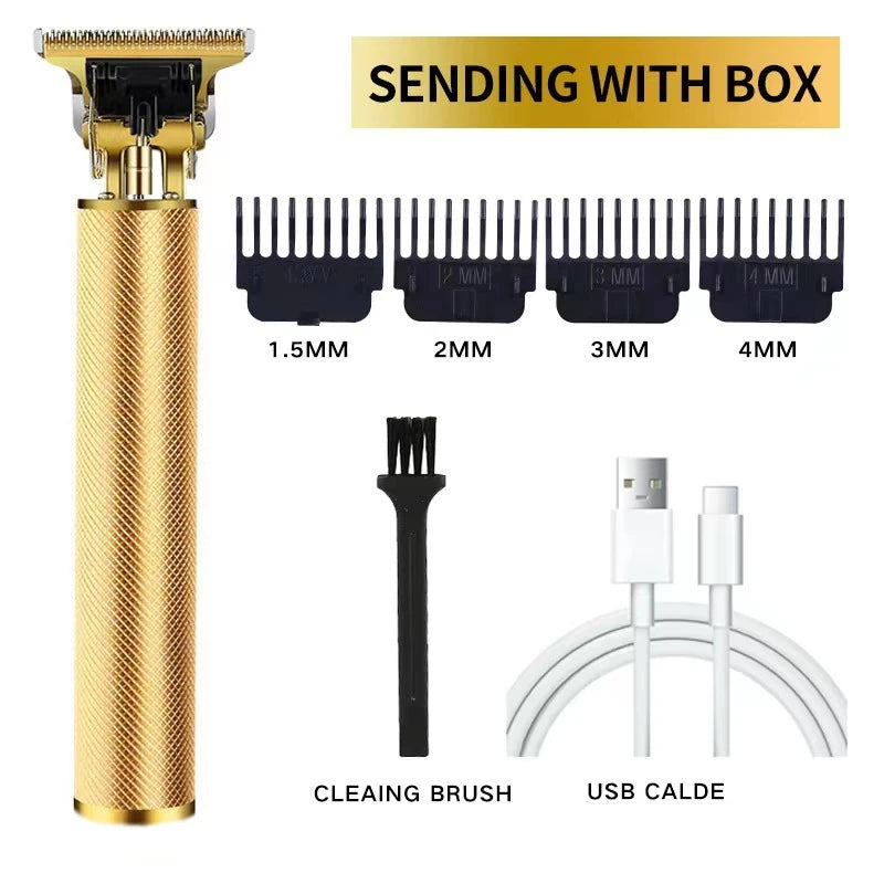 T9 USB Electric Hair Clipper For Men Hair Cutting Machine Chargeable Man Shaver Trimmer Barber Technical Beard Trimmer