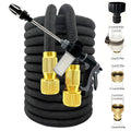 25FT-150FT Garden Hose Expandable Magic Water Pipes Home Garden Daily Watering Tools High-Pressure Car Wash Cleaning Water Gun