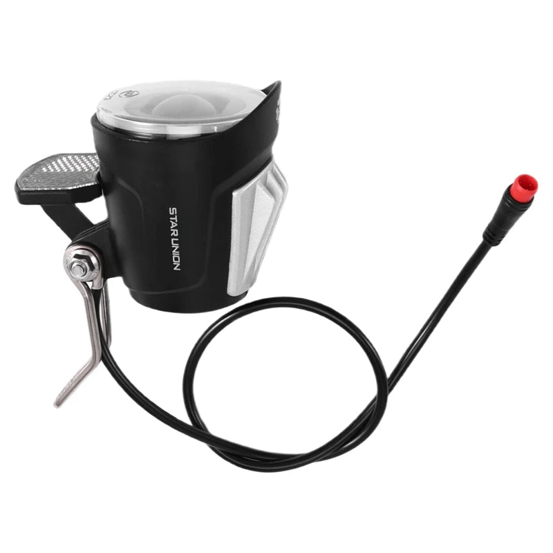 36/48V E-Bike-Licht Elektroroller LED-Scheinwerfer 5W Wasserdichte Lampe Motorrad Fahrrad Taschenlampe