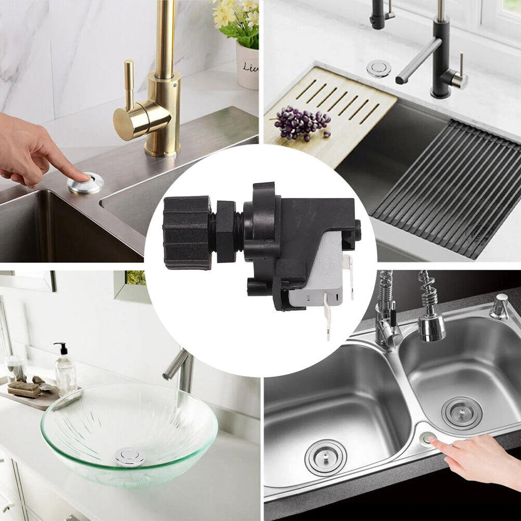 1 PC On Off Push Push  Air Switch Jet Tool Pneumatic  Air Pressure Switch Knob Bath Spa  Tubing For Home Replacement Tool