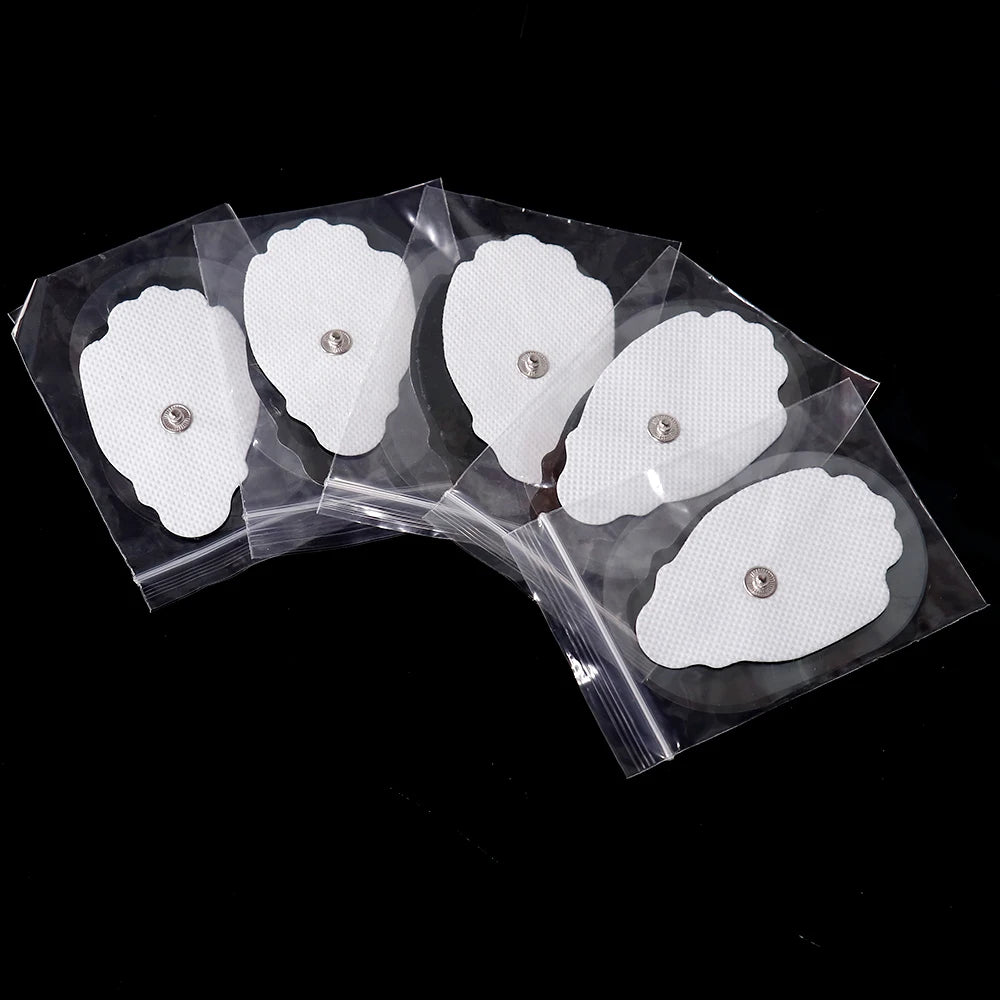 Electrostimulation Patches Tens Electrode Pads  for EMS Muscle Stimulator Electric Massager Replacement Conductive Gel Sticker