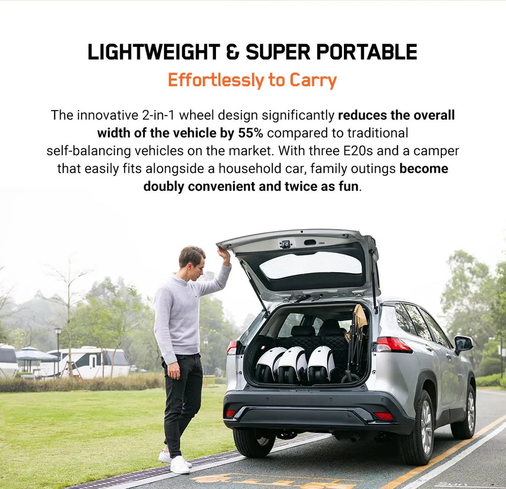 Original INMOTION E20 Electric Unicycle Motor 900W Battery 54.6V Top Speed 20km/h Range 30km Bluetooth Speaker 14inch EUC Wheel