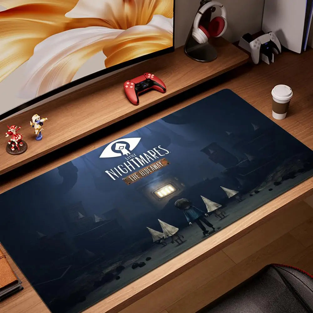 Xxl Mouse Pad Gamer Little Nightmares Pc Cabinet Games Desk Mat Mousepad Anime Computer Desks Office Accessories Keyboard Gaming