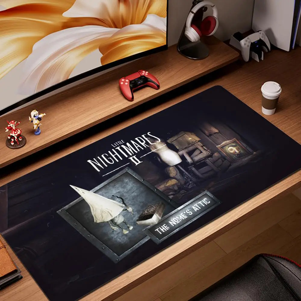 Xxl Mouse Pad Gamer Little Nightmares Pc Cabinet Games Desk Mat Mousepad Anime Computer Desks Office Accessories Keyboard Gaming