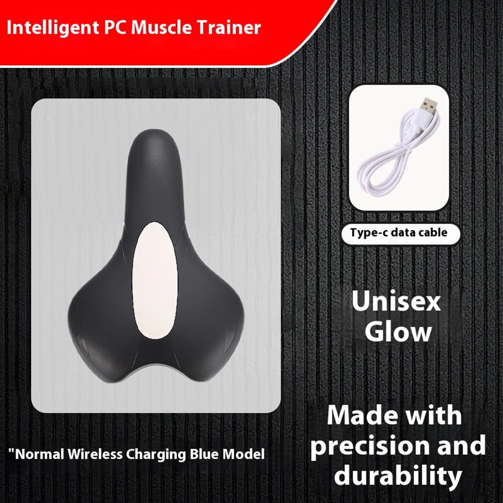 Electric Pelvic Floor Strengthening Muscle Exerciser Ergonomic Kegel Fitness Training Device Rechargeable for Physical Therapy