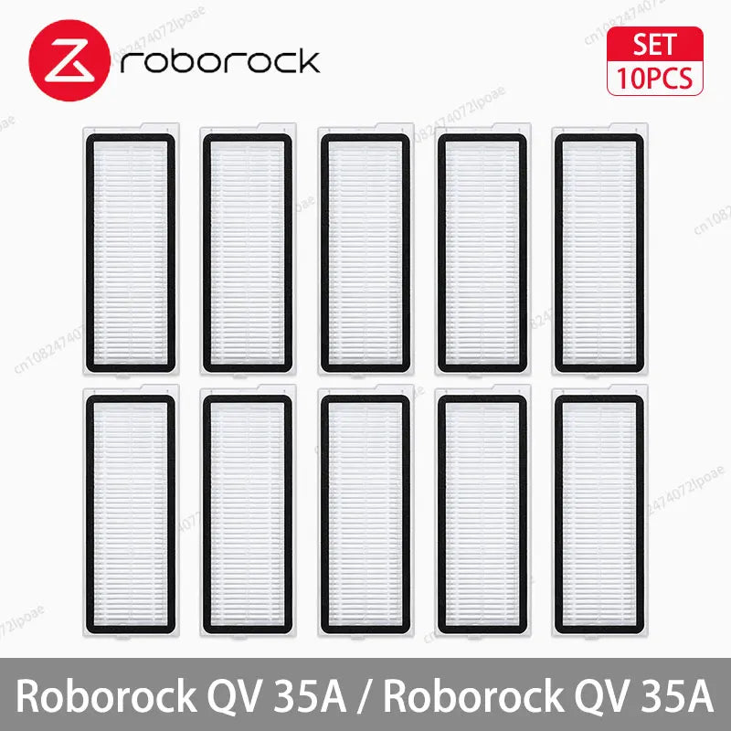 Roborock QV 35A / QV 35S Robot Vacuum Cleaner Accessories Main Side Brush Mop Cloth Hepa Filter Dust Bag Replacement Spare Parts