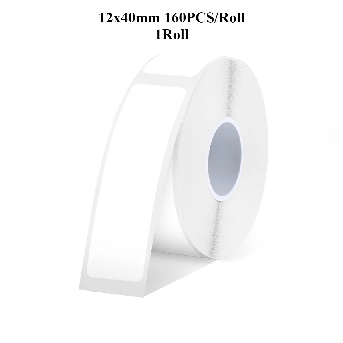Label Sticker 12*40/15*30mm Label Tape Thermal Printer Paper 160pcs/roll Compatible D30 Marklife P12P11 Labeller For Home Office