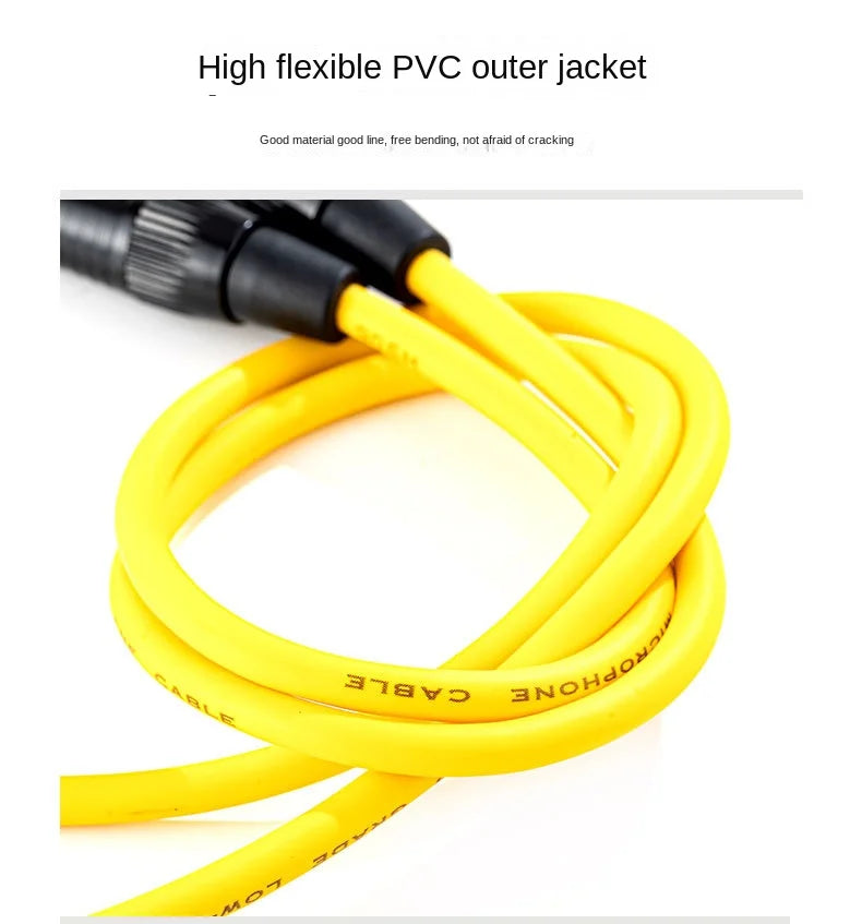 6.5mm Jack Audio Cable 6.35 Jack Male to Male Aux Cable For Stereo Guitar Mixer Amplifier Speaker Cable