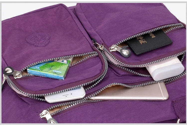 Women's Fashion Top-Handle Bag for Women Big Handbag Nylon Crossbody Bags Waterproof Shoulder bag purses and handbags bolsos sac