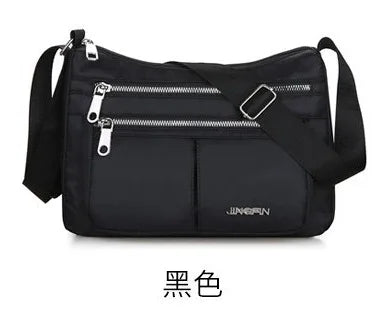 New Women's Bag Fashion Mother Shoulder Bag Oxford Waterproof and Elderly Leisure Travel Large Capacity Bag