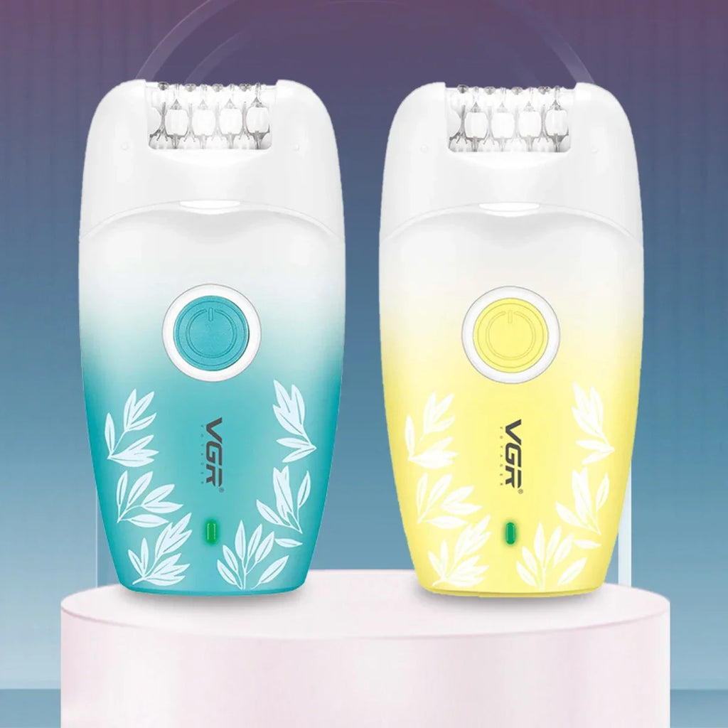 VGR Hair Remover Professional Women Face Hair Removal Bkini Epilator Electric Trimmer Leg Underarm Body Rechargeable  V-738
