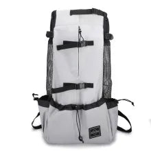 Backpack-style equipment for carrying items during travel or while driving, specially designed for Samoyed dogs and Beagle dogs