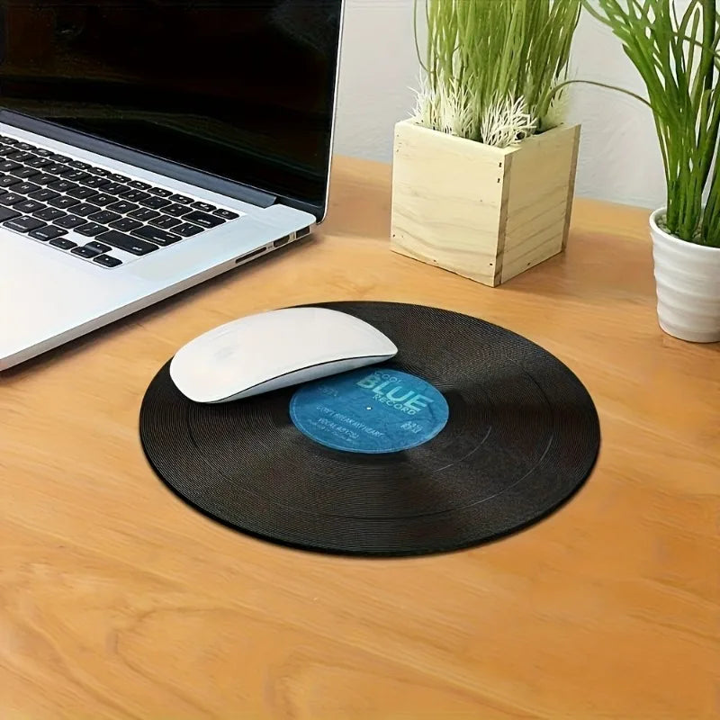 A beautiful mouse pad with an inspirational nurse theme, non-slip rubber base, waterproof, rectangular desktop accessory rug