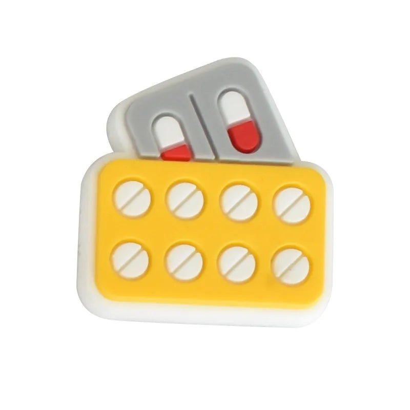 Doctors Nurses Medical Shoe Charms for Crocs Accessories Charms Clogs Bubble Slides Sandals PVC Shoe Decorations Party Gifts