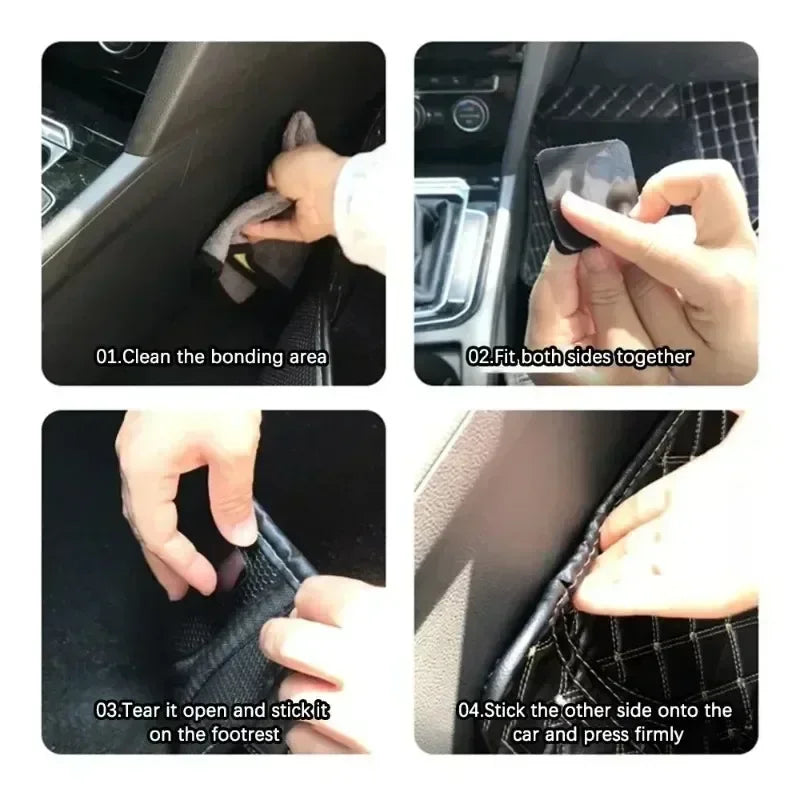 Tape Super Strong Adhesive Strap Scratch Sticker Strip Attaches Cable Organizer DIY Carpet Fasteners Auto