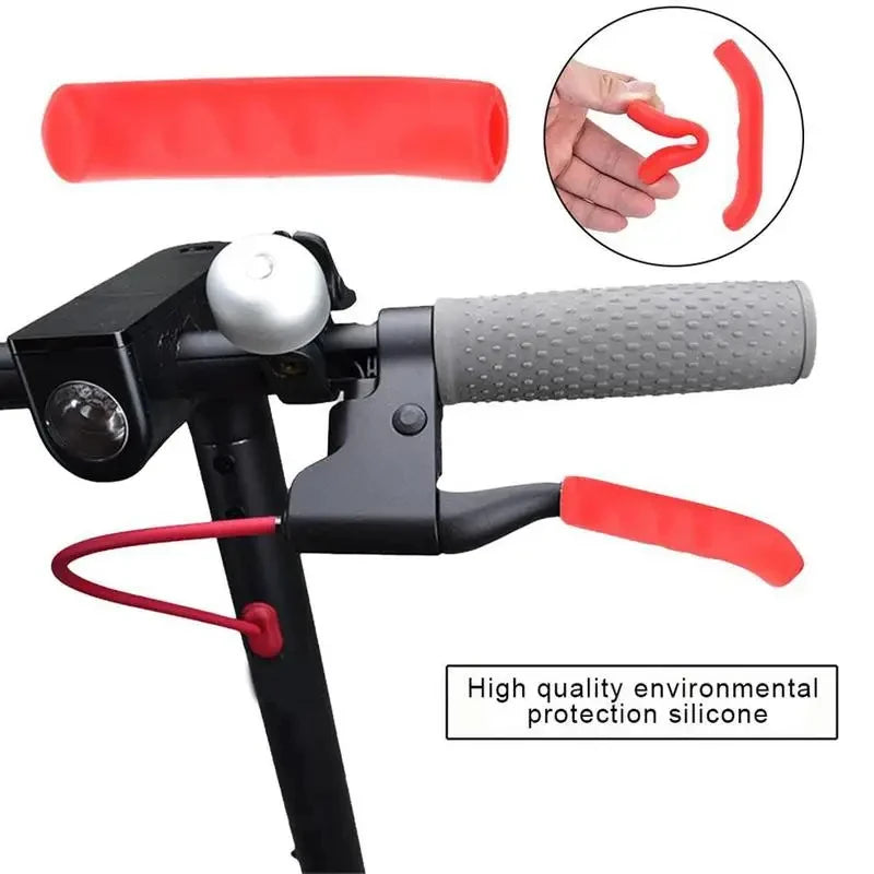 Brake Handle Cover Protector For Xiaomi M365 Max G30 Electric Scooter Antiskid Accessories Bike Bicycle Cycling Universal Cover