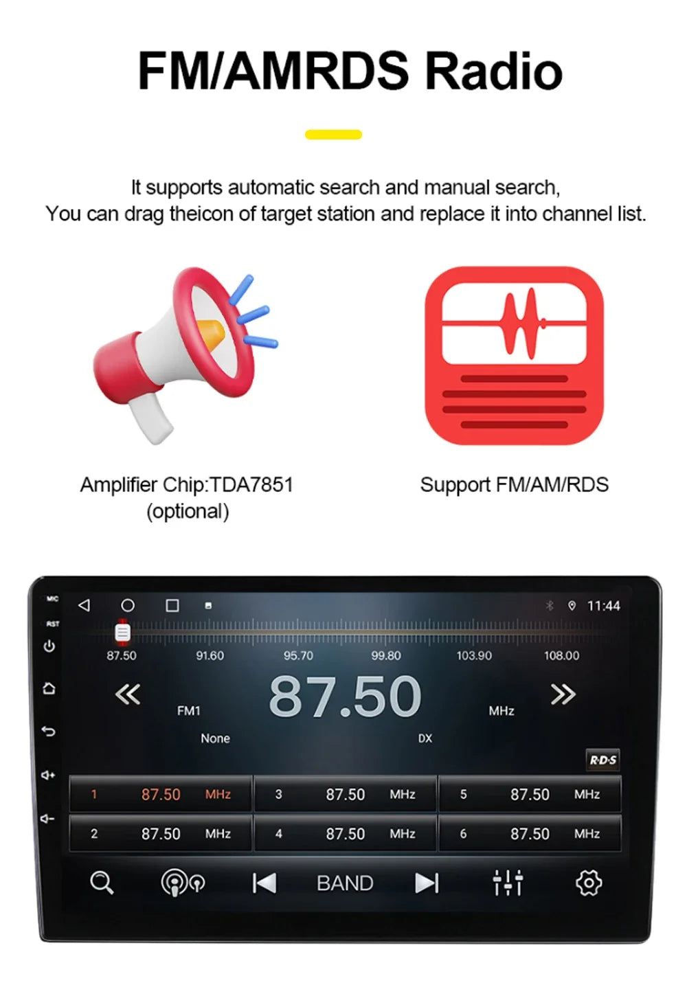 Android 16 For Volkswagen VW Passat B6 B7 CC 2007 2008 2009 2010-2016 Car Radio Navigation Multimedia Player DSP Auto Carplay