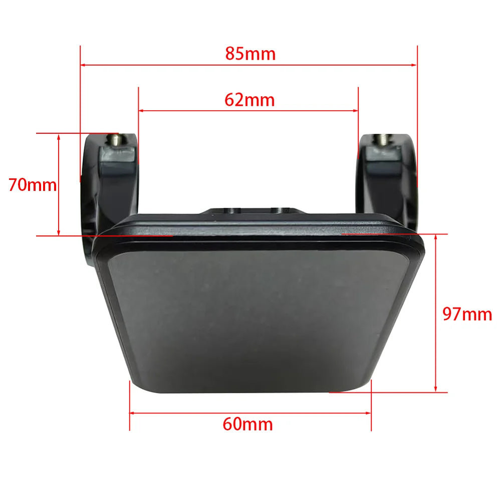 EBike-skermmeter Spoedbeheerpaneel YL81F 6Pen 36V 48V 52V Spoedmeter vir elektriese fiets-toebehore