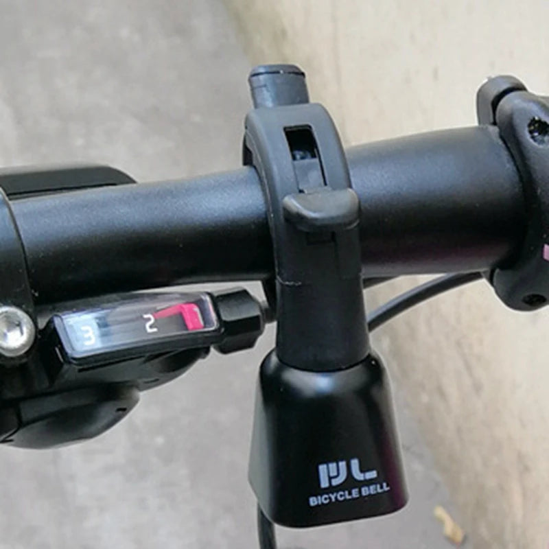 A43I shanmashi Outdoor Bicycle Bell Creative Bike Bull Head Bell Horn Bicycle Accessories for Mountain Balance Bike Black