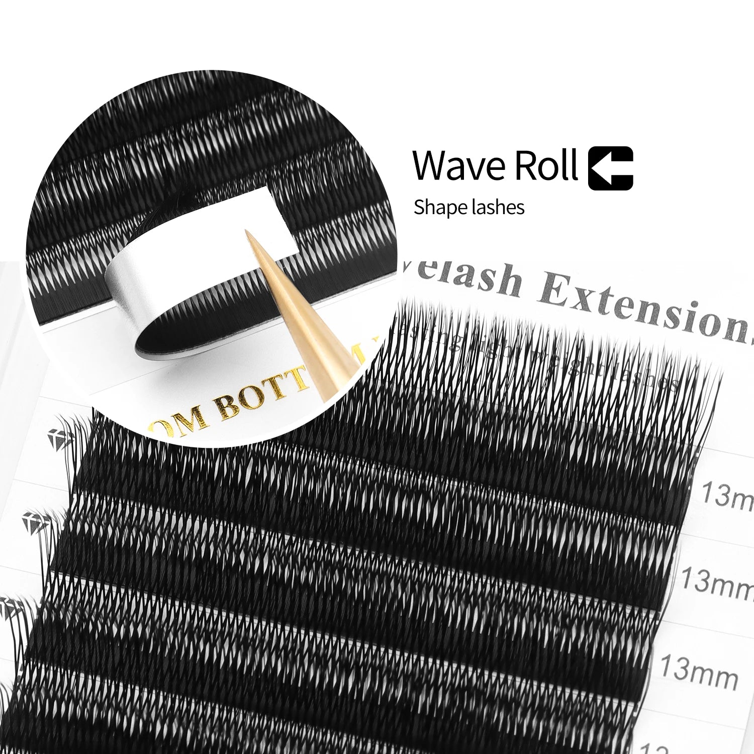 XIUSUZAKI  U-Shaped YY 3D 4D 5D W Eyelash Extensions New Style U/W Lashes Extension Mink Premade Volume Fans False Eyelashes