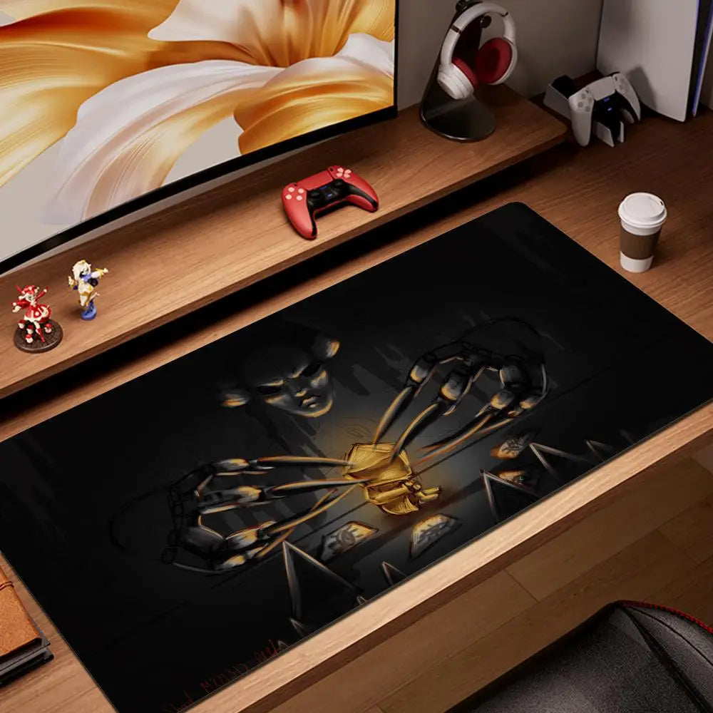 Xxl Mouse Pad Gamer Little Nightmares Pc Cabinet Games Desk Mat Mousepad Anime Computer Desks Office Accessories Keyboard Gaming