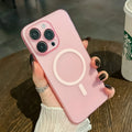 Matte Translucent Skin Touch Ultra Thin Slim PC Case for iPhone 11 12 13 14 15 Pro Max Wireless Charging Magsafe Lens Film Cover