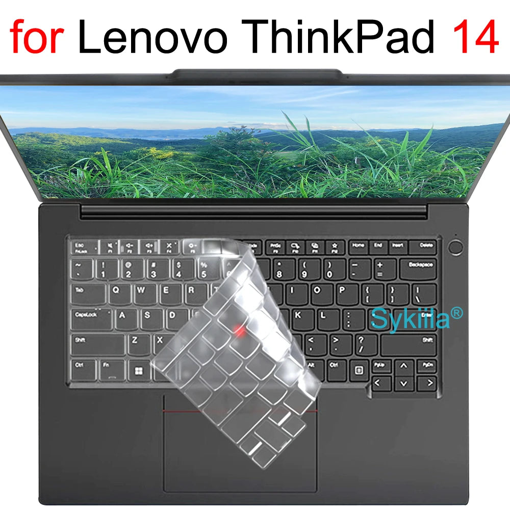 Keyboard Cover for Lenovo ThinkPad 14 X1 Carbon X9 Gen 13 12 P1 E14 L14 P14s T14 T14s 9 8 7 6 Silicone Protector Skin Case Aura
