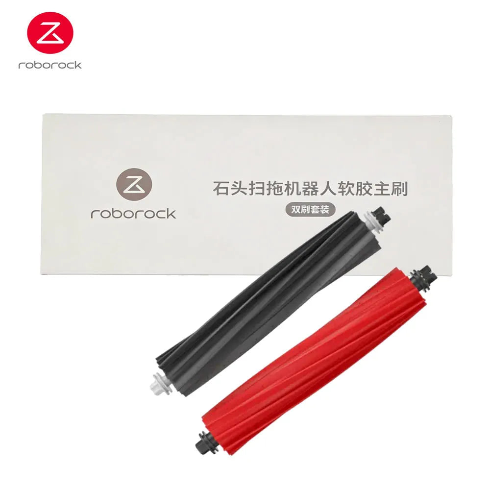 Genuine Roborock S8 Pro Ultra DuoRoller Main Brush Accessory S8 S8+ Vacuums Cleaner Twined Rubber Brush Original Spare Parts