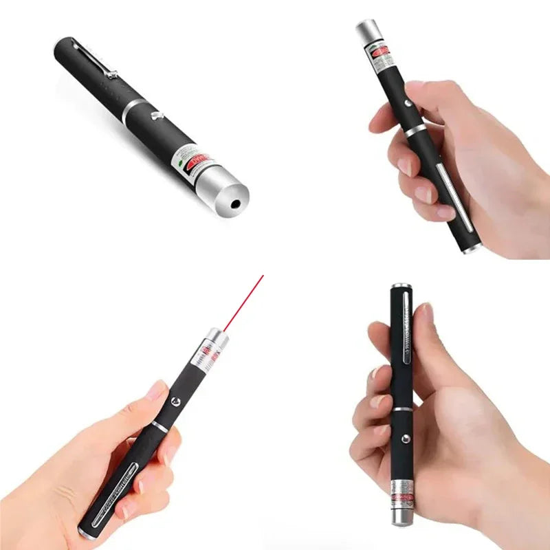 2-in-1 Mini Laser Pointer LED Pet Training Flashlight Scratching Toys for Pets and Cats Christmas Gifts
