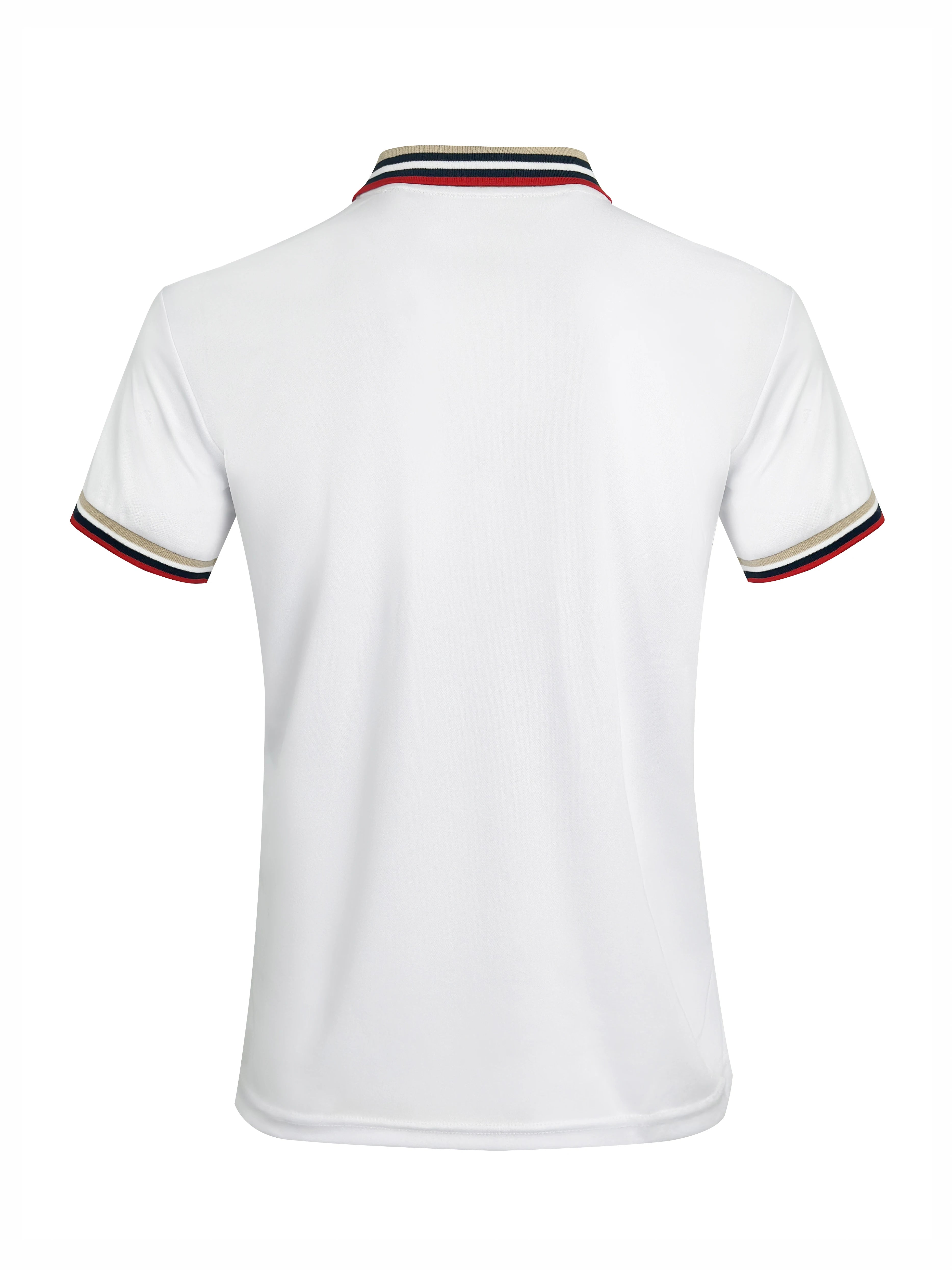 Men Summer Solid Casual Office Breathable Cotton Polo Shirt Fashion Brand Male Business High Quality Striped Short Sleeve Top
