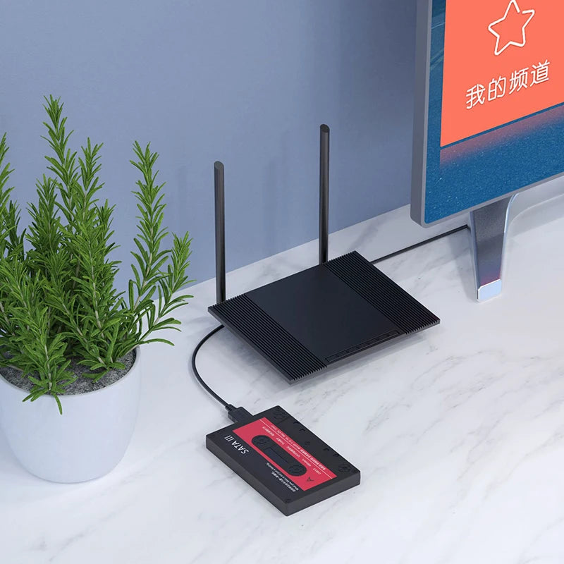 UTHAI T46 New 2.5" External Hard Drive Enclosure, USB 3.0 SATA 5Gbps HDD & SSD  Tape Enclosure UASP for PC Notebook