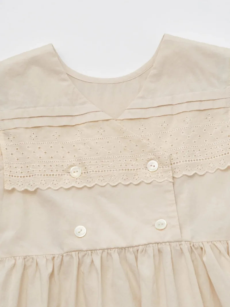 2025 New Elegant Girl Dress LOU Exquisite Embroidery Children Princess Dress Flower Girls Party Dresses Summer Baby Costume