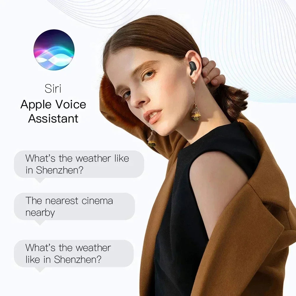 E6S Draadlose Bluetooth-oorfone TWS Bluetooth-koptelefoon Draadlose oordopjes Geraasdempende oorfone met mikrofoonhoofstukke