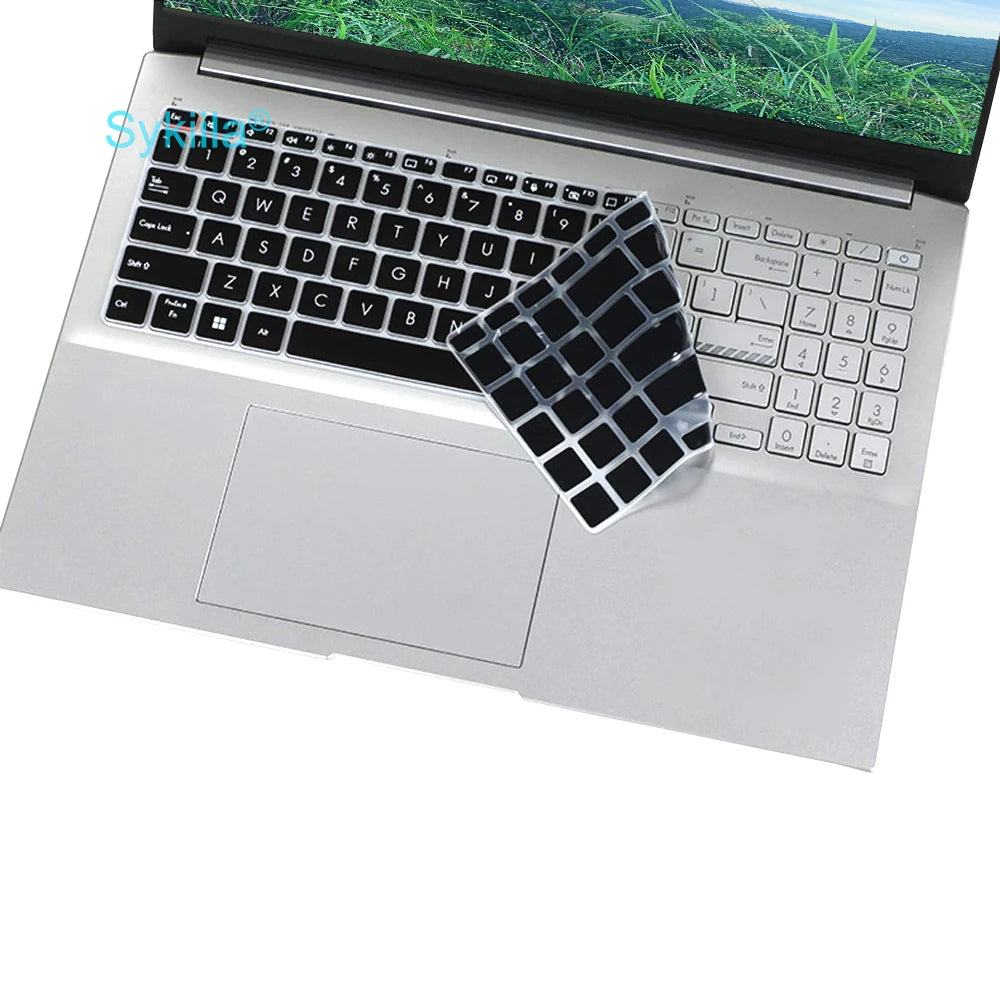 Keyboard Cover for ASUS Vivobook K6502 K6501 M6501 K5504 K3502 M3502 E1504 X1504 M3504 M1503 X1503 Silicone Protector Skin Case