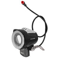 36/48V E-Bike Light Electric Scooter LED Headlight 5W Waterproof Lamp Motorcycle Bicycle Flashlight