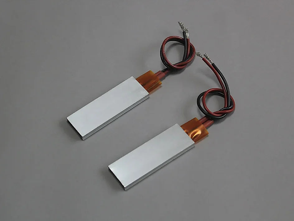 60x21mm 12V~220V Constant Temperature Ceramic PTC Heating Sheet Aluminum Shell Heating Plate 70~270℃ Electric Heater Accessorie