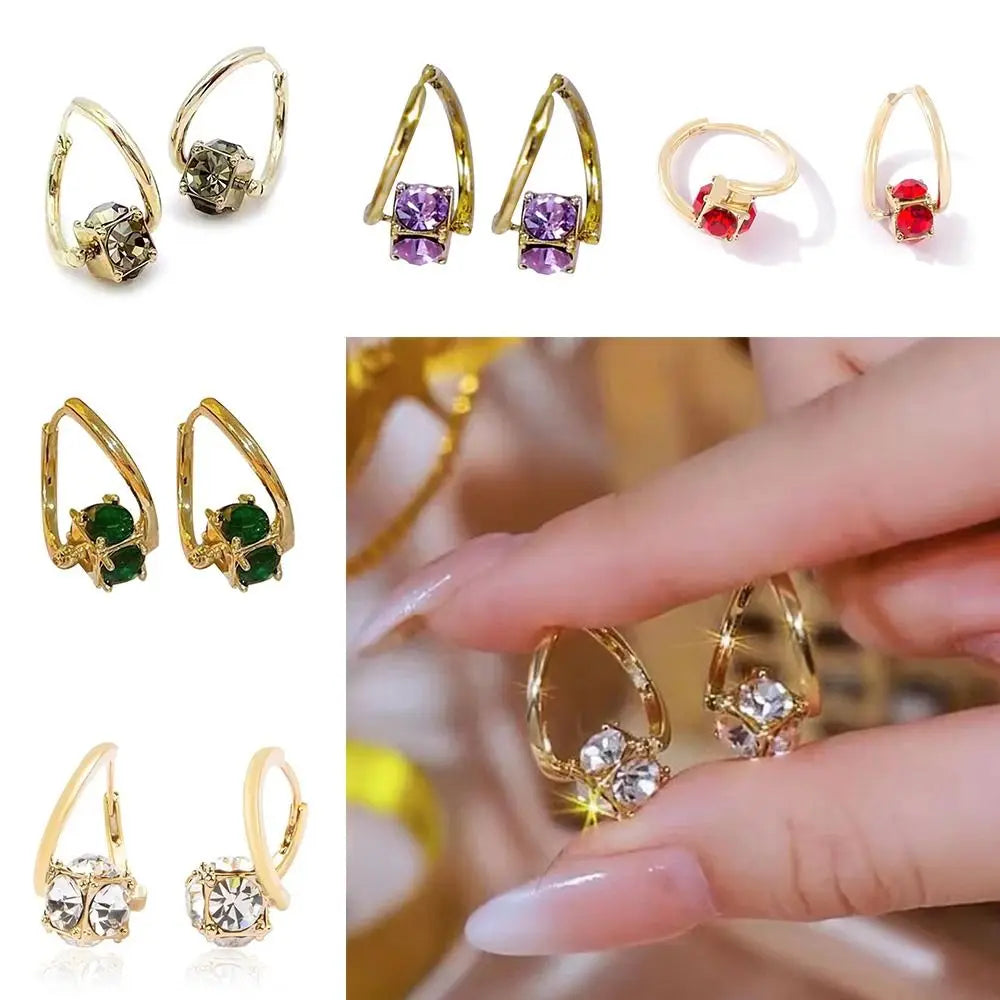1 Pair Lymphvity Magnetherapy Germanium Earrings Lymphatic Magnetic Therapy Luxury Earrings for Women Weight Loss