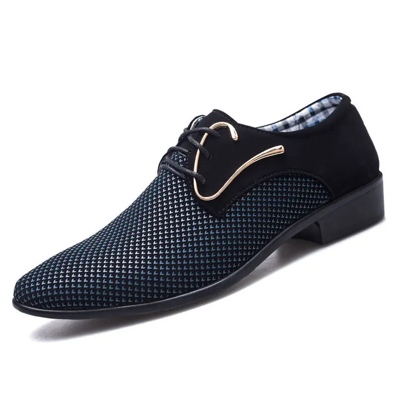 Men's Shoes Retro Classic Fashion Luxury Men Shoes Wear-resistant Non Slip Mans Footwear Anti-slip Black Shoes Zapatillas Hombre