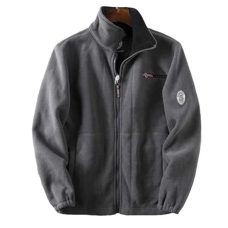 Customizable New Hot Selling Stand Collar Jacket Coat Plush Thickened Casual Coat Tailor-made Suits