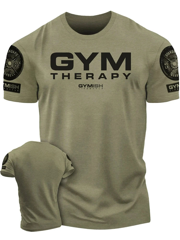 3D printed men's short sleeved T-shirt, comprehensive exercise, fun fitness T-shirt, tough guy, high quality, new style