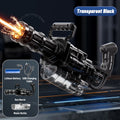 2026 New Gatling Water Blaster Fully Automatic Rapid Fire Long Shooting Distance Summer Outdoor Simulation Play Toy For Children