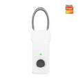 Tuya Fingerprint Padlock Bluetooth Combination Padlock Suitcase Luggage New Metal Code Lock Mini Fingerprint Key Anti-Theft Lock
