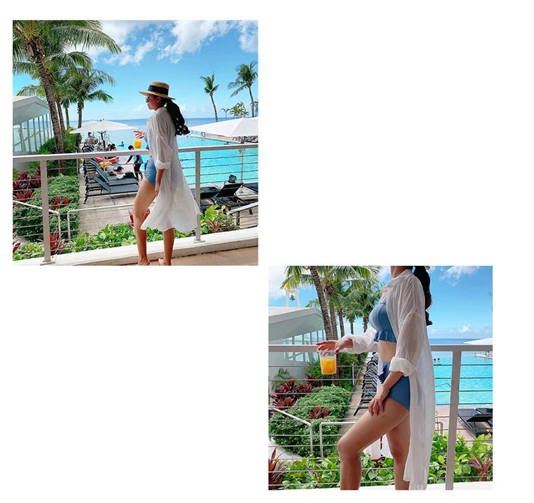 High Waist Women's Bikini Set Padded Ruffle Biquini Suit Two Pieces Swimwear Swimsuit High Quality Beach Suit 2023