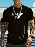 new style Fashionable Bestseller - Loose-Fitting Round-Neck Summer Cotton T-Shirt for Men and Women, Stylish and Breathable Top